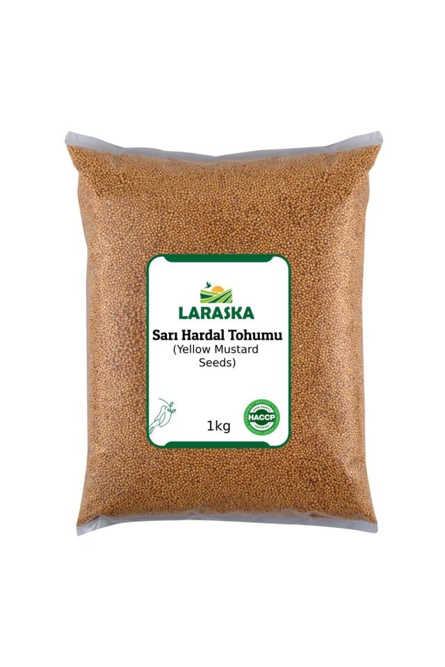 Sarı Hardal Tohumu 1kg - Yellow Mustard Seeds